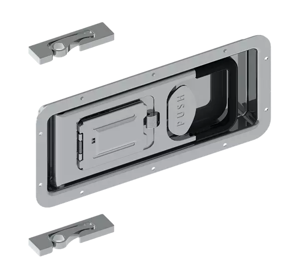 Reccessed Lock Big With Key Set