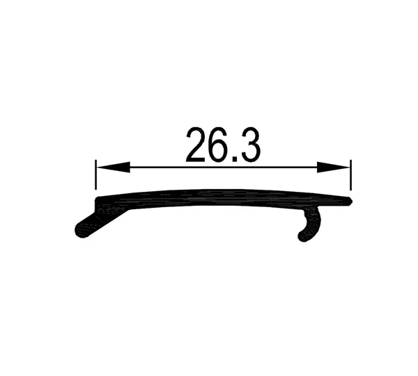 Cap for T and Corner Aluminium